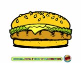 Dibujo Crea tu hamburguesa pintado por Nerean2000