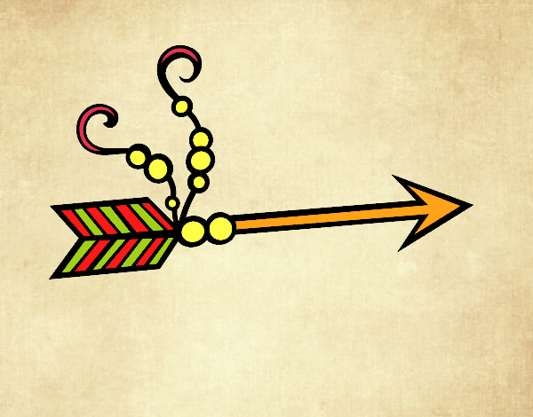 Dibujo Flecha india pintado por Arjelyz