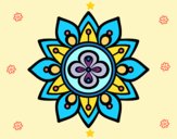 Dibujo Mandala flor de loto pintado por yoanna3012