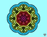 Dibujo Mandala mosaico modernista pintado por carlosvill