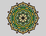 Dibujo Mandala para meditar pintado por yoanna3012
