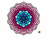 Dibujo Mandala pétalos de flor pintado por chyla_limo
