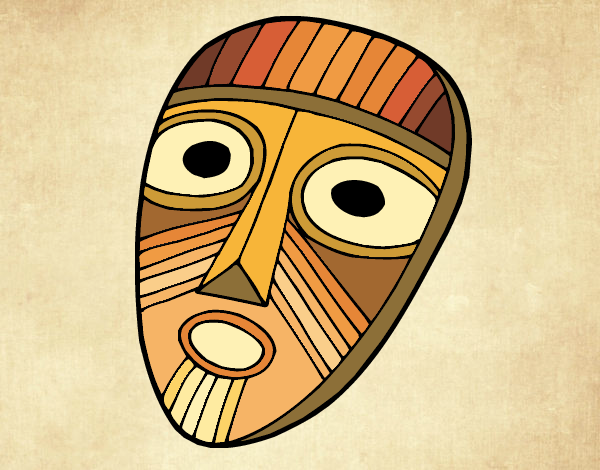 Dibujo Máscara sorprendida pintado por Brando_201