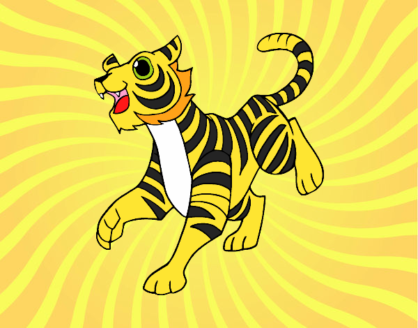 Un tigre de bengala