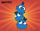 Dibujo Las crias de Angry Birds pintado por egdypetit