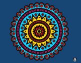 Dibujo Mandala étnica pintado por carlosvill