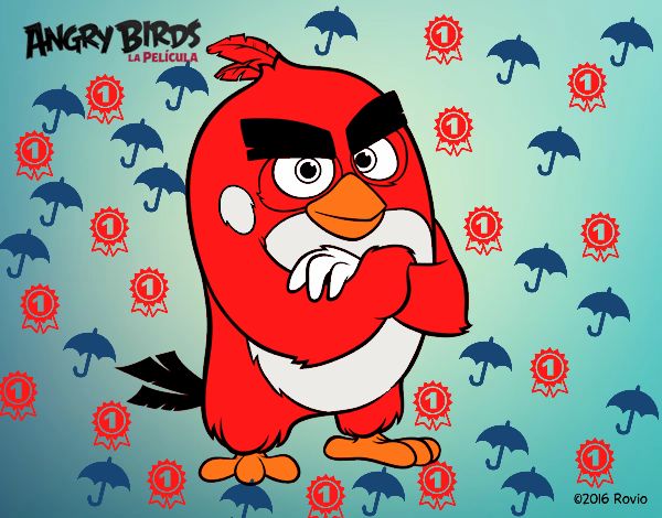 Dibujo Red de Angry Birds pintado por UliEmi