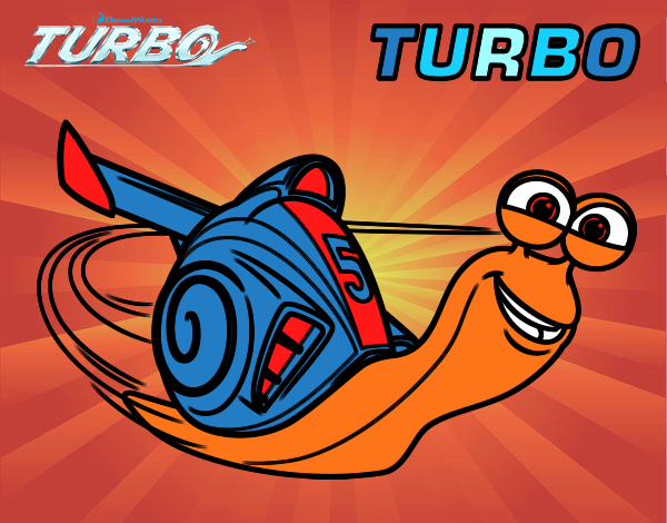Dibujo Turbo pintado por ZASCUACH