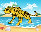 Dibujo Un leopardo pintado por smsanchez