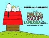 Dibujo Carlitos y Snoopy la pelicula de peanuts pintado por lolyyfeli