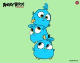 Dibujo Las crias de Angry Birds pintado por Tinucha26