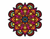 Dibujo Mandala mundo árabe pintado por laura304