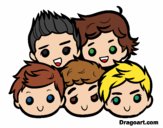 Dibujo One Direction 2 pintado por Nebraska