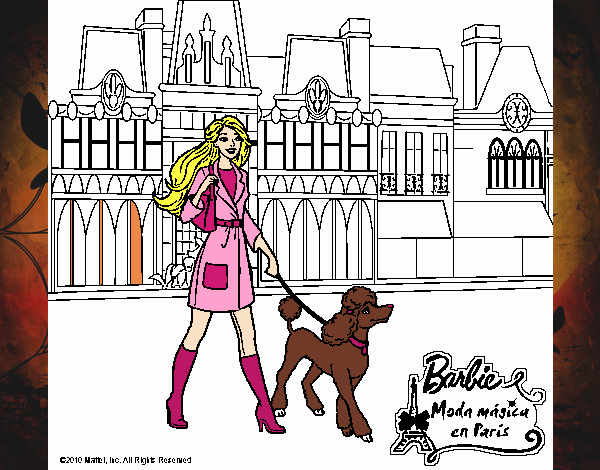 Barbie y su perrita