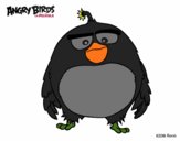 Dibujo Bomb de Angry Birds pintado por DEMIAN4