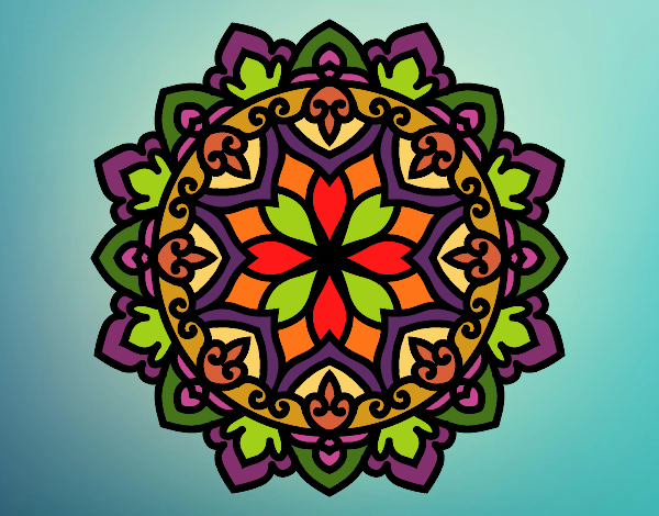 Dibujo Mandala celta pintado por pierrot43