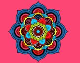 Dibujo Mandala flor oriental pintado por marga2016