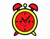Dibujo Reloj despertador pintado por natzumi