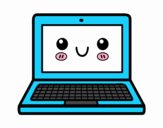 Dibujo Un ordenador portátil pintado por natzumi