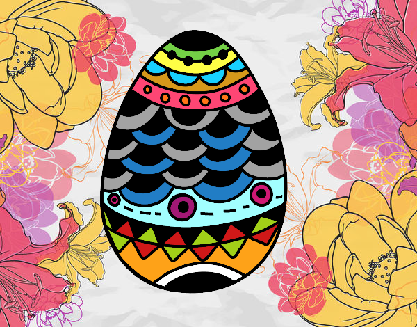 Huevo de Pascua estilo japonés