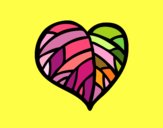 Dibujo Corazón Ecológico pintado por marga2016