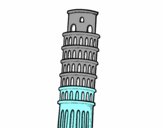 Dibujo La Torre de Pisa pintado por pgonchez