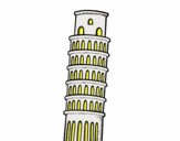 Dibujo La Torre de Pisa pintado por pgonchez
