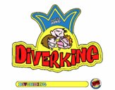 Dibujo Logo Diverking pintado por Nerean2000