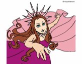 Dibujo Princesa neoyorquina pintado por Michell10
