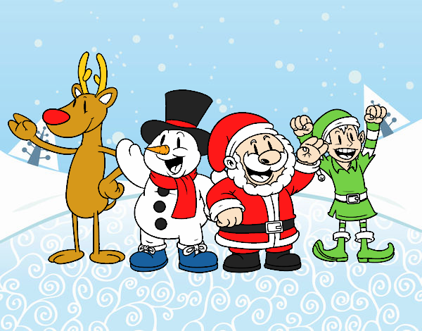 Santa Claus y sus amigos