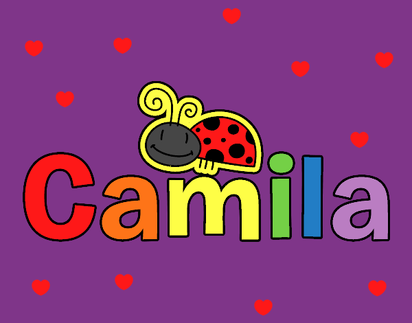 Dibujo Camila pintado por cecilia026