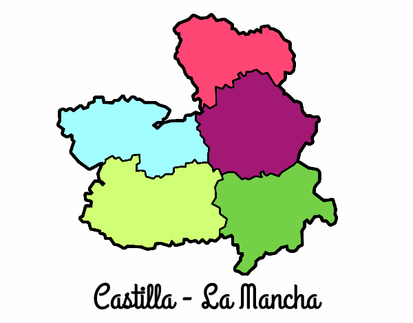 Dibujo Castilla - La Mancha pintado por Nerean2000