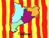 Dibujo Cataluña pintado por carlarin5