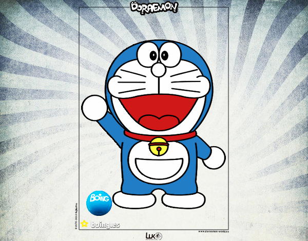 Dibujo Doraemon pintado por MONSLAROLA