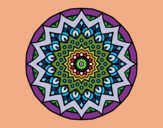Dibujo Mandala creciente pintado por masafico4