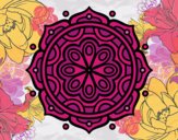 Dibujo Mandala para meditar pintado por gabrielaja