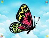 Dibujo Mariposa alas normales pintado por 2530