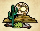 Dibujo Desierto de Colorado pintado por amanda2004