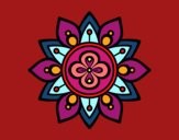 Dibujo Mandala flor de loto pintado por Dsimphony