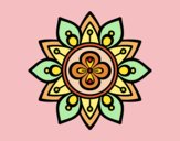 Dibujo Mandala flor de loto pintado por Evelyn16