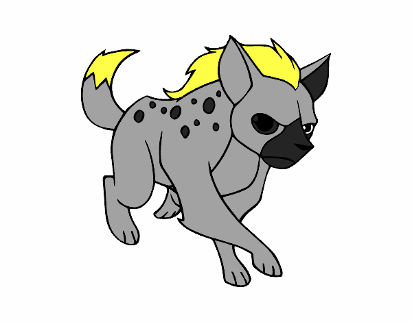 Dibujo de Una hiena pintado por en Dibujos.net el día 07-07-16 a las 18