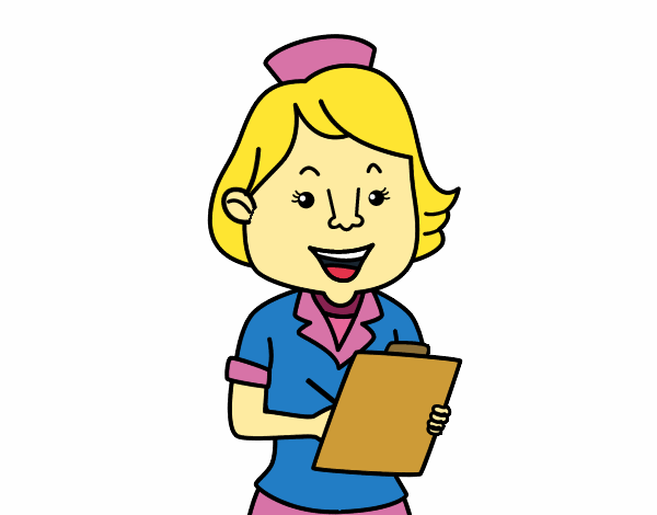Enfermera sonriente