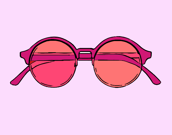 Dibujo Gafas redondas pintado por Jenni_98