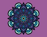 Dibujo Mandala mundo árabe pintado por milixime