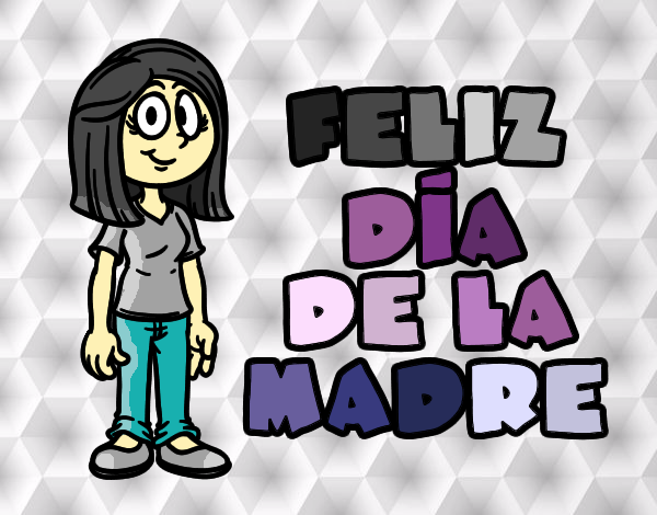 Dibujo Feliz día de la madre pintado por annie9000