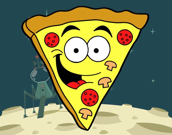 pizza espacial