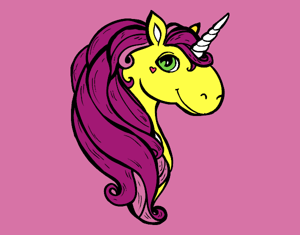 Dibujo de Un unicornio pintado por en Dibujos.net el día 19-07-16 a las