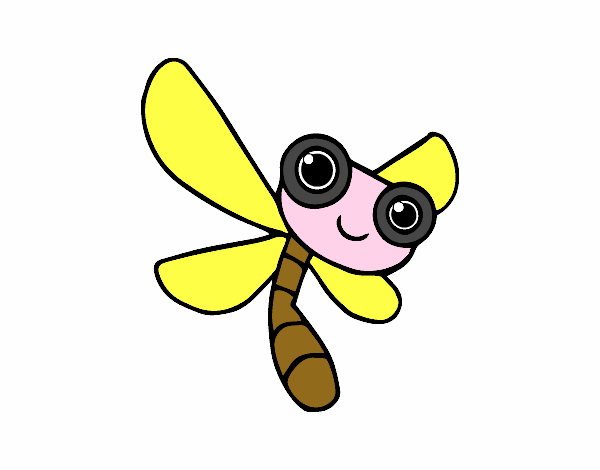 Una libélula