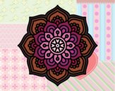 Dibujo Mandala flor de la concentración pintado por yesii-