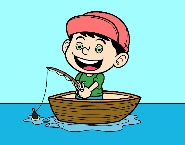 Niño pescando